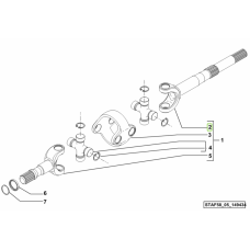 Напіввісь чулка 0.900.0103.1