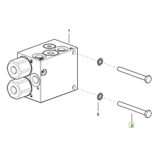 Болт M6x1x60 (S) 2.0112.021.2