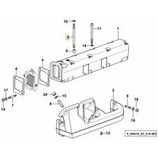 Шпилька M8X1X120 2.0432.027.7