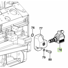 Електроклапан 4WD AND DIFF.LOCK 2.3729.697.0/20