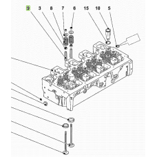 Направляюча клапана F340200410040